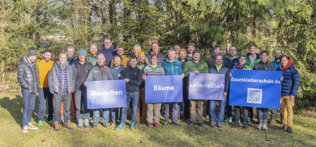 Menschen - Bäume - Leidenschaft: Das Team der Münchner Baumkletterschule