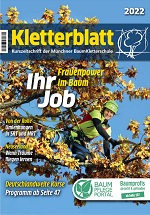 Cover Kletterblatt 2022