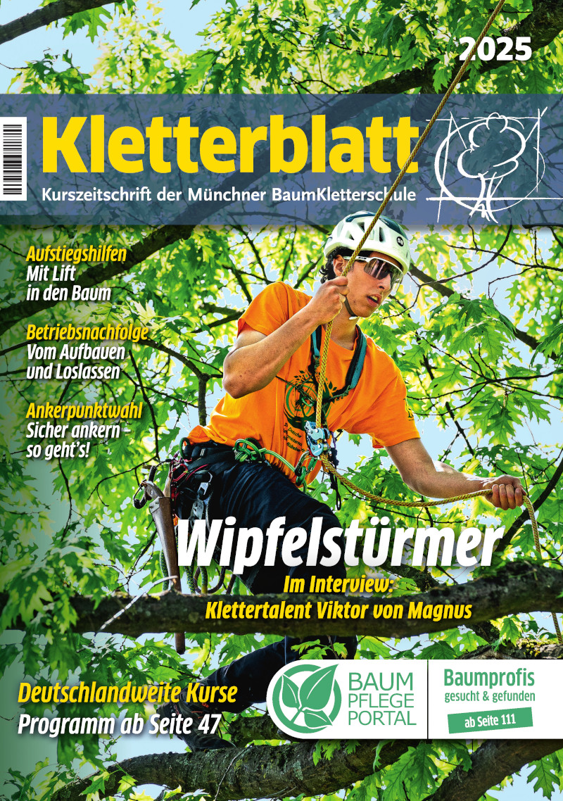 Cover Kletterblatt 2025